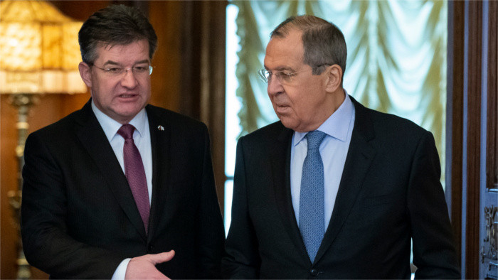 Außenminister Lajčák auf Moskau-Besuch