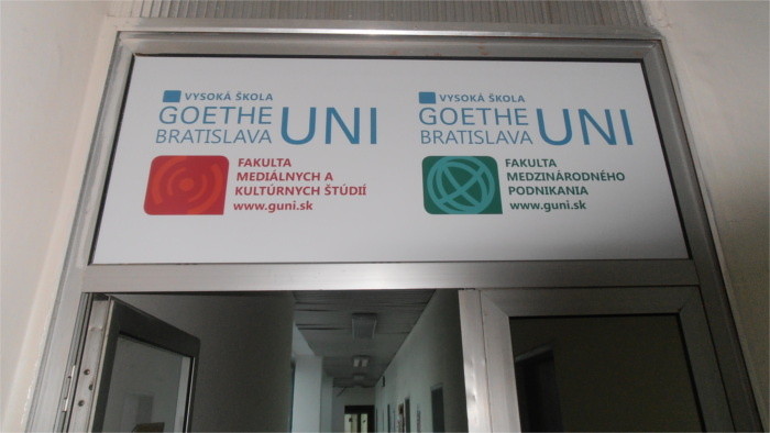 Probleme für die Hochschule Goethe-Uni in Bratislava