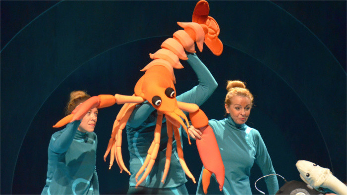Tiefsee-Märchen im Puppentheater Žilina 
