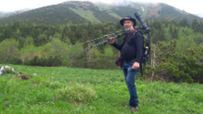 V Belianskych Tatrách s fotografom