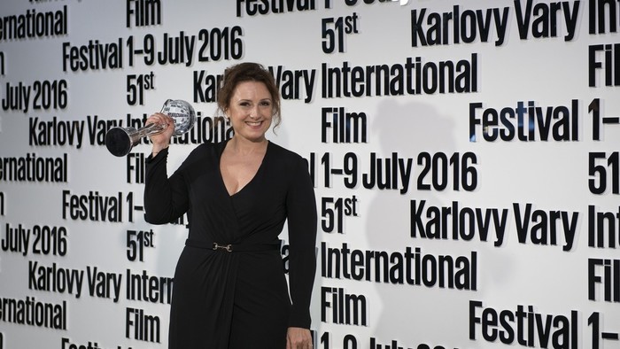 Zuzana Mauréry si z festivalu v Karlových Varoch odniesla cenu za ženský herecký výkon 