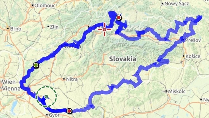 Szlovákiai túra egy szál biciklivel
