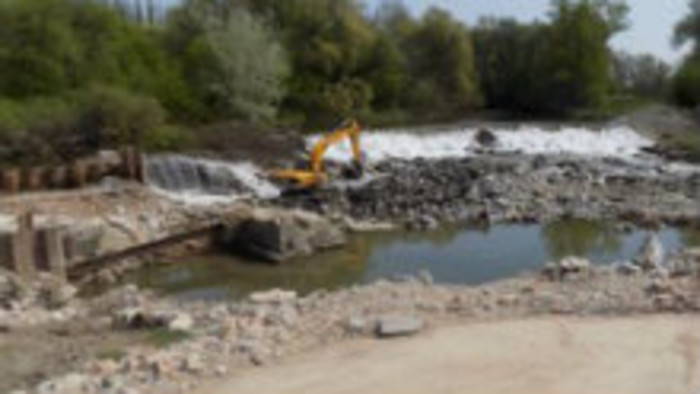 Malá vodná elektráreň pri Nových Zámkoch