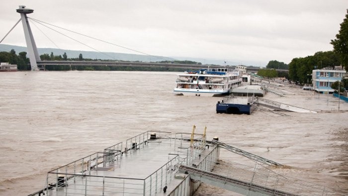 The Danube Exceeds 10 Meters in Height