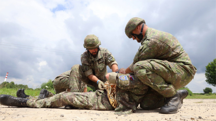 Reservisten auch ohne militärische Ausbildung