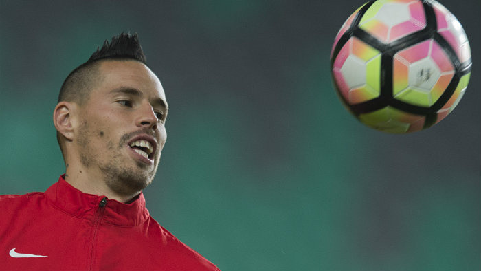 Marek Hamšík pred zápasom s Litvou