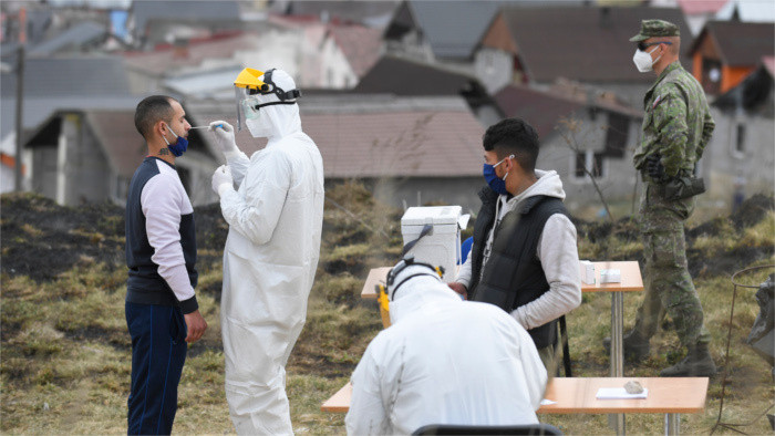 Zivil-militärische Operation in isolierten Roma-Siedlungen 
