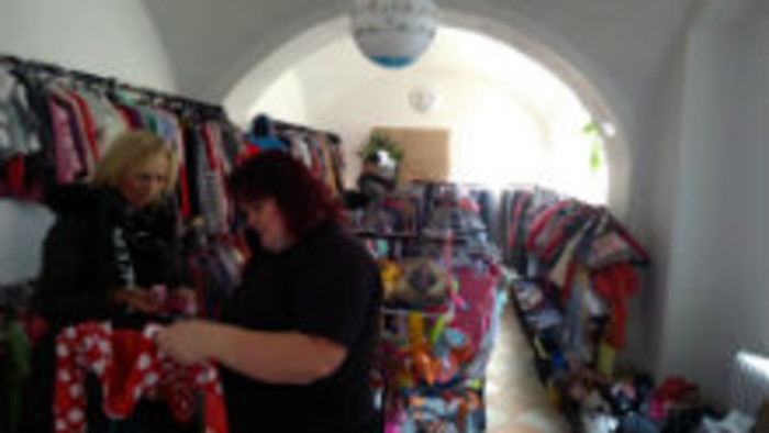 Charity shop v Košiciach