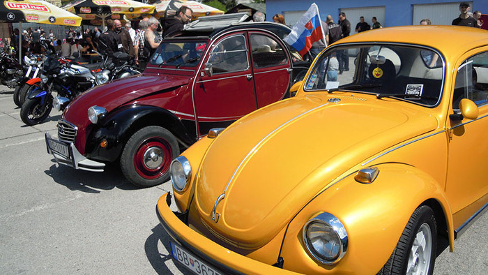 Zraz veteránistov a motorkárov vo Vlkanovej