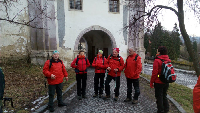 Zimný zraz turistov