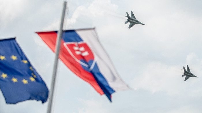 SIAF-Flugshow in Sliač