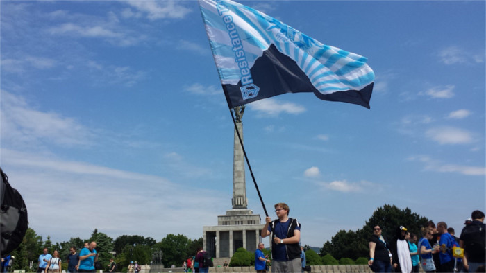 Ingress players battle in Bratislava