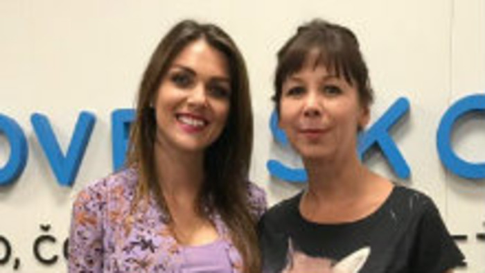 Martina Schindlerová v Rádiu Slovensko