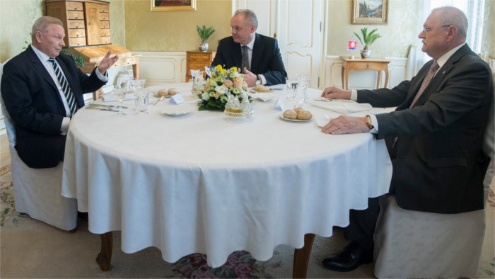 Neujahrs-Treffen der Präsidenten