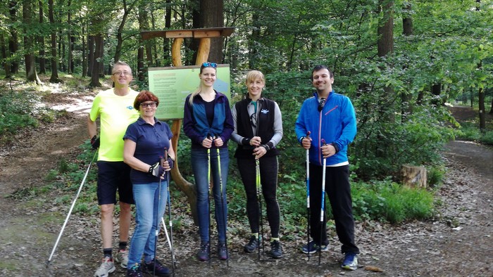 Nordic walking v Lučenskej kotline 