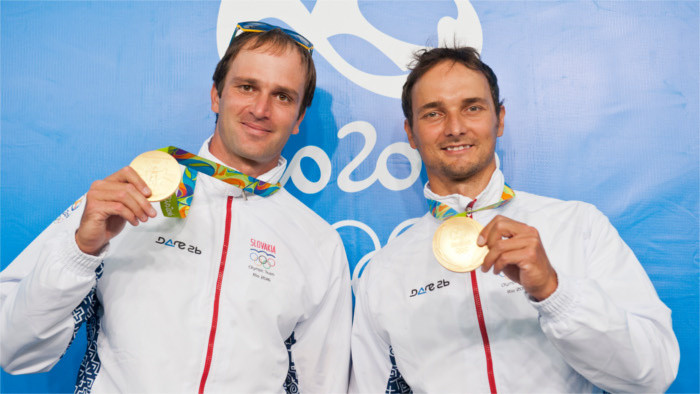 Los primos Škantár logran la primera medalla de oro para Eslovaquia