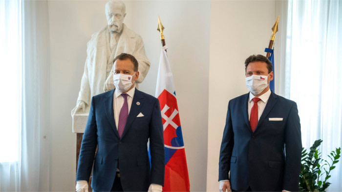 Le Président du Parlement slovaque en visite officielle à Prague