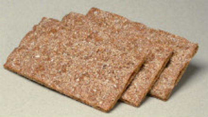 Knäckebrot a polystyrénový chlieb