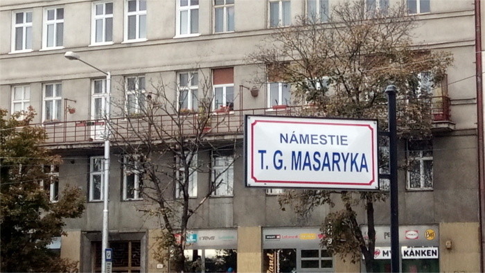 En Bratislava fue inaugurada la plaza de Tomáš Garrique Masaryk