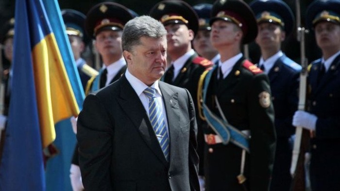 Ukrainian President celebrates the Velvet Revolution in Bratislava