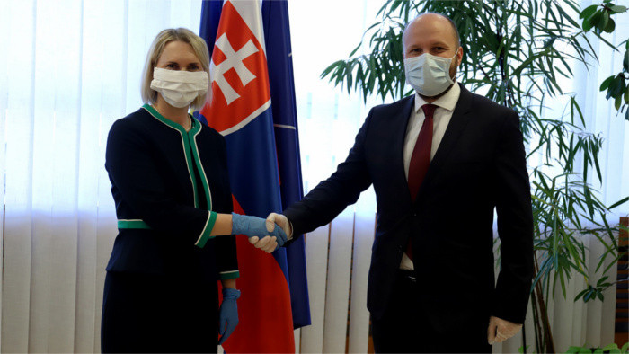US Ambassador discusses coronavirus crisis at Defence Ministry
