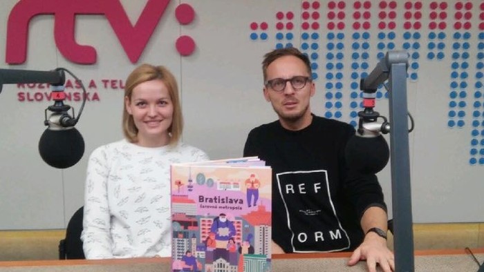 Michal Hvorecký a Simona Čechová o knihe Bratislava čarovná metropola