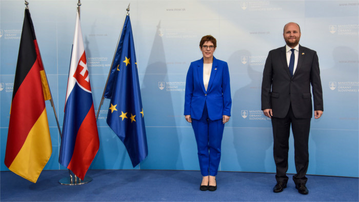 Treffen der Verteidigungsminister der Slowakei und Deutschlands 