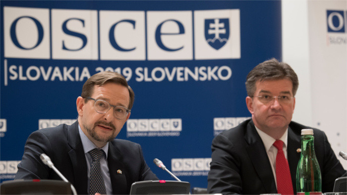 Šéf diplomacie rokoval s generálnym tajomník OBSE