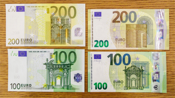Nouveaux billets de 100 et 200 euros