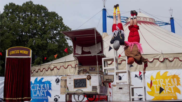 Nouveau cirque in Stupava