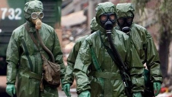 Slovak biohazard reponse unit in action