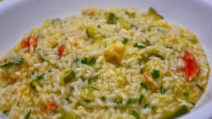 Tofu rizoto s pestom