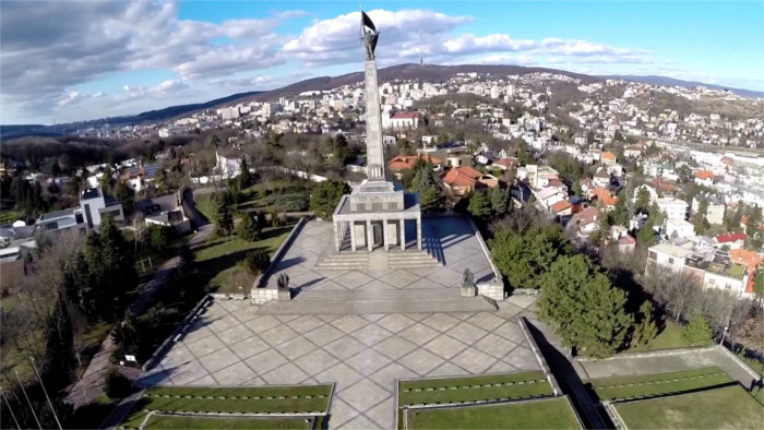 El monumento de Slavín