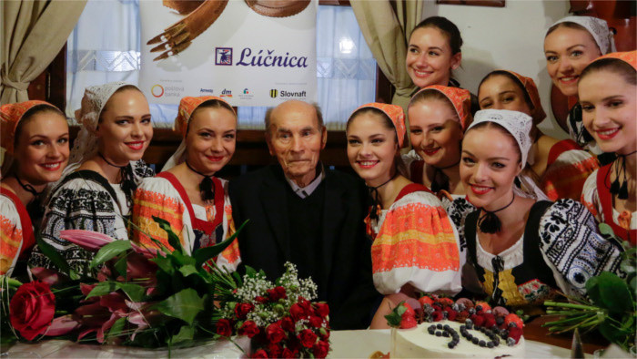 Folklore king Štefan Nosáľ turns 90