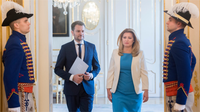 La presidenta encarga al líder del partido vencedor de la formación del nuevo gobierno