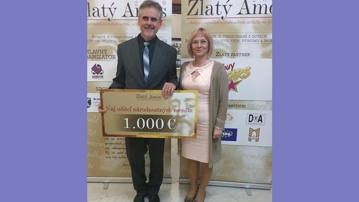 Arany Amos-díjas a Selye János Gimnázium tanára