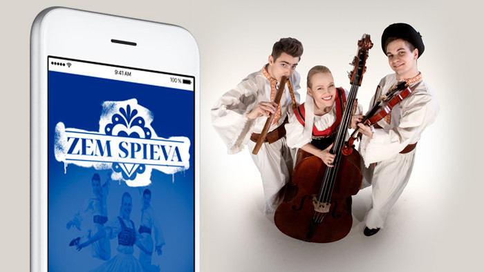 Zvučka ZEM SPIEVA, folklór vo vašom mobile 