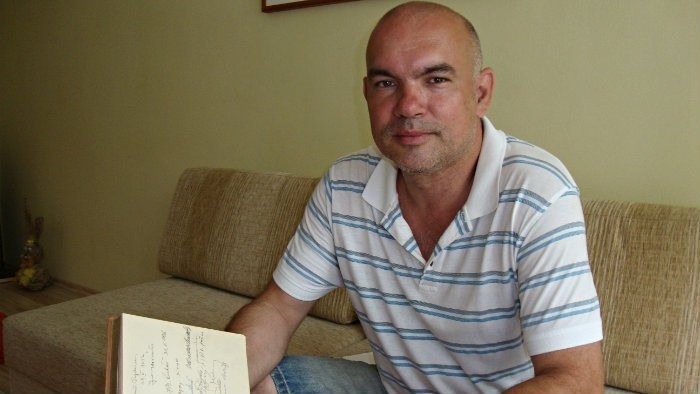 Zberateľ autogramov Martin Šimovec