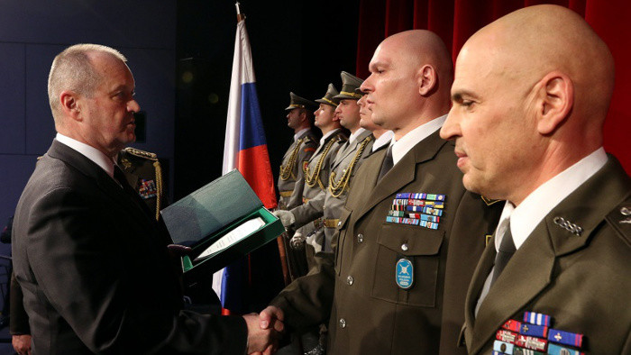 Auszeichnung der Kriegsveteranen