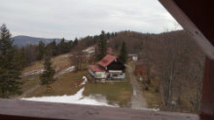 Na rozhľadni na Veľkej Rači