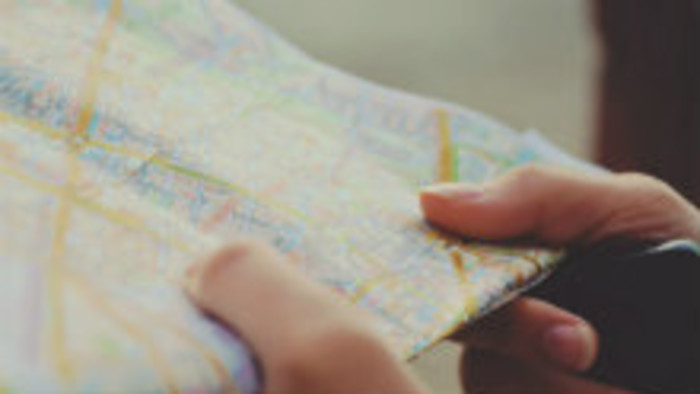 V Slovenskom múzeu máp nad turistickou mapou