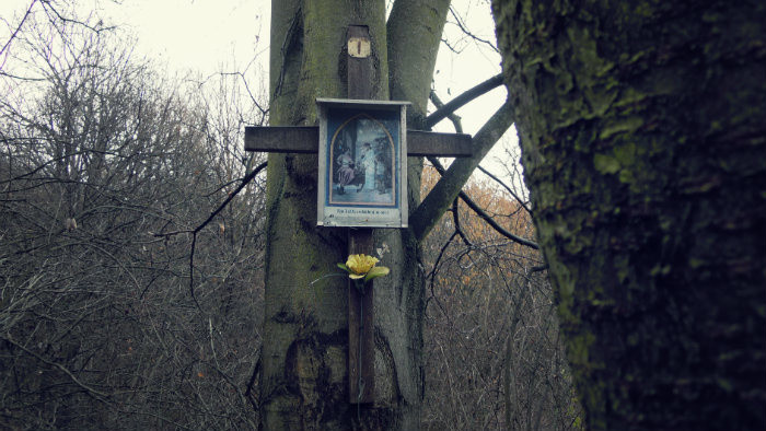 Krížová cesta nad Sebechlebmi 