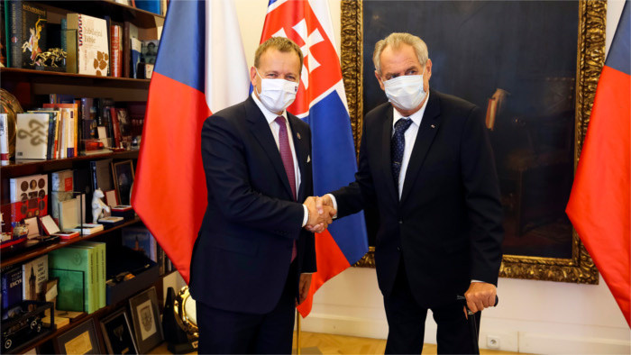 Официальный визит председателя парламента СР Бориса Коллара в Прагу