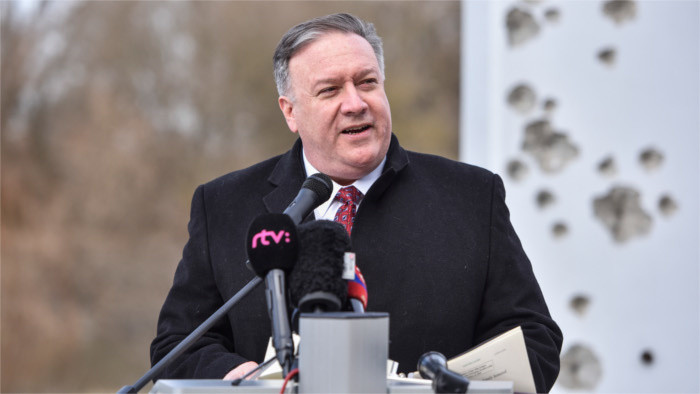 US-Außenminister Mike Pompeo besucht Slowakei