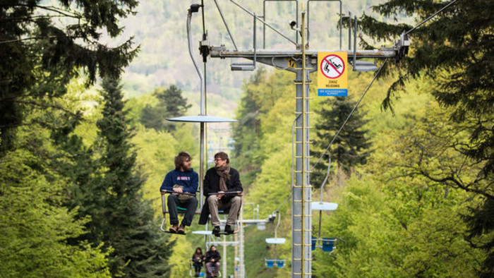El telesilla de Železná studienka y Kamzík