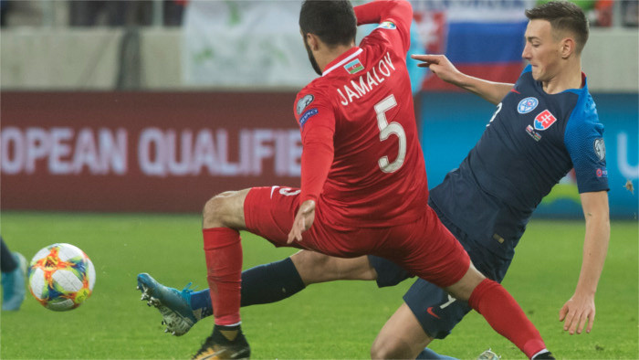 Eslovaquia podrá clasificarse para la Eurocopa 2020 a través de los playoffs de la Liga de Naciones