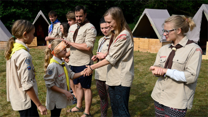 Scouts eslovacos organizarán campamentos de verano para los scouts ucranianos