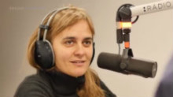 Jana Andevská v Rádiu Slovensko