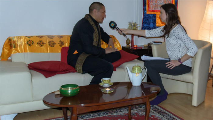 Rinpoche Tulku Lama Lobsang de visita en Bratislava 