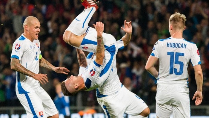 Громкая победа словацких футболистов